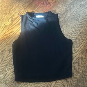Black Sleeveless Women's Top